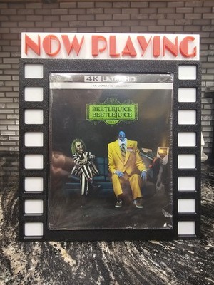 Beetlejuice Beetlejuice w. Steelbook (4K UHD + Blu-ray, EU Import, Region Free)