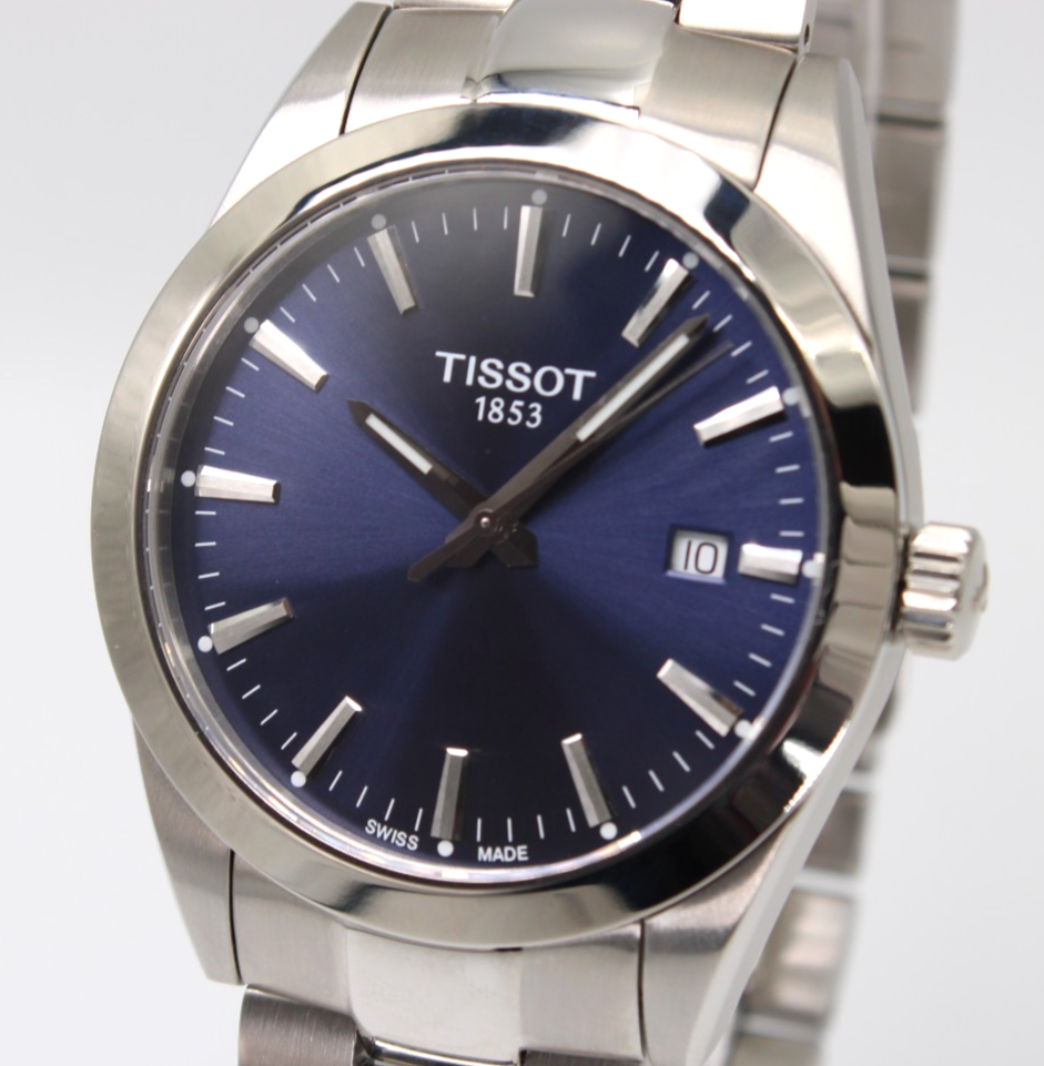 TISSOT Gentleman T127.410.11.041.00 Quartz Blue Dial Men's Watch