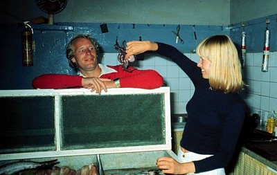 Berti Vogts with his wife Monika Tenerife Spain Local Holiday - 1970 Old Photo 1