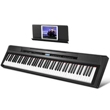 Donner DEP-20 Digital Piano Keyboard For Sale With 88 Weighted Key Sustain Pedal