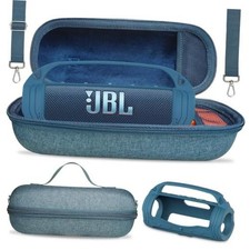 Silicone Cover and Carrying Case for JBL Flip 7 Portable Speaker Blue