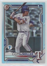 2021 Bowman Draft 1st Edition Sky Blue Foil Ian Moller #BD-42 0gv8