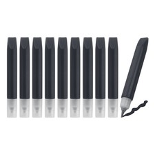 10 Pack Suncatcher Paint Pens, Black Sun Catcher Paint Pens 10ML Each