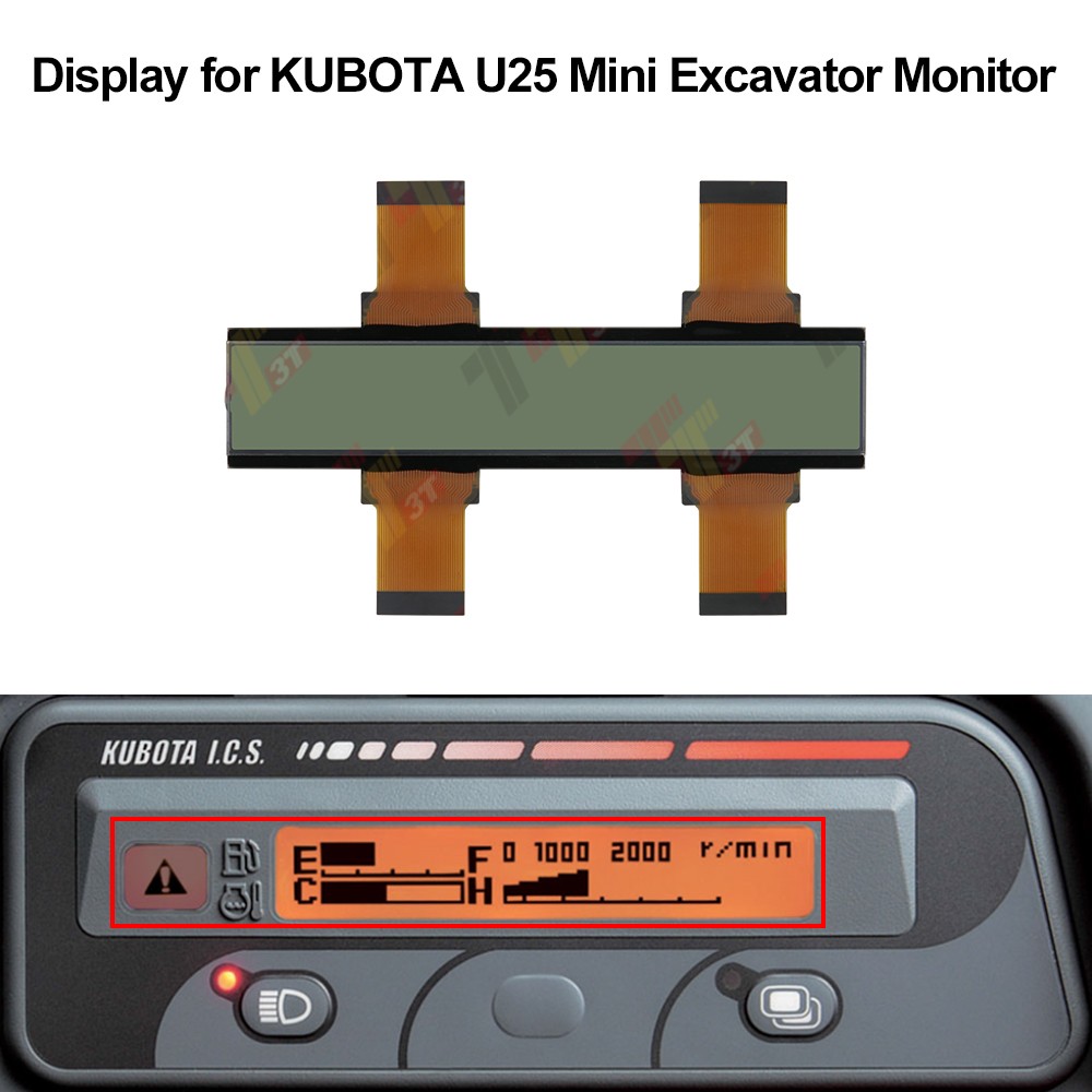 Display for KUBOTA KX135 KX155 KX161 KX185 KX183 U30 U25 Mini