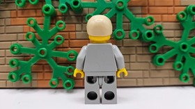 ( S2 / 8 / 9 ) Lego Harry Potter hp040 Draco Malfoy Slytherin Torso no Cape 4709