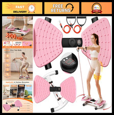 Waist Twister Exercise Machine with LED Monitor, 300lbs Capacity, Quiet Home Gym