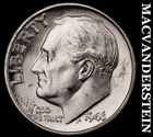 1946 Silver Roosevelt Dime - Choice Gem Brilliant Unc  Lustrous  #i980