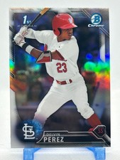 Delvin Perez 2016 Bowman Draft Chrome Refractor #BDC-31 1st Bowman Cardinals