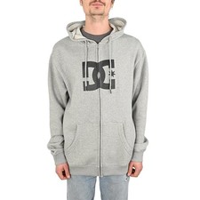 Felpa Con Zip DC Shoes Star - Grigio Heather