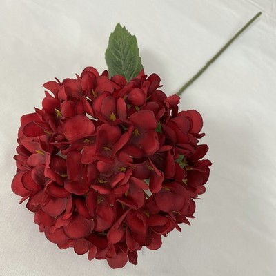Artificial Hydrangea Flowers Fake Silk Bouquet Wedding Party Home Garden Decor