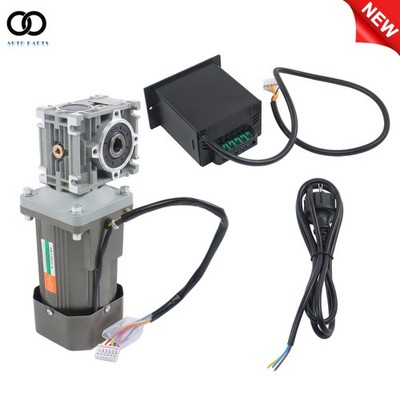 Worm Gearbox With Speed Controller Ac 120w 110v 14mm Shaft Dia 20N.M 23-33RPM