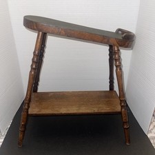 Antique Shoe Shining Cleaning Polishing Rest Foot Stand Germany 1890s Rare Find 