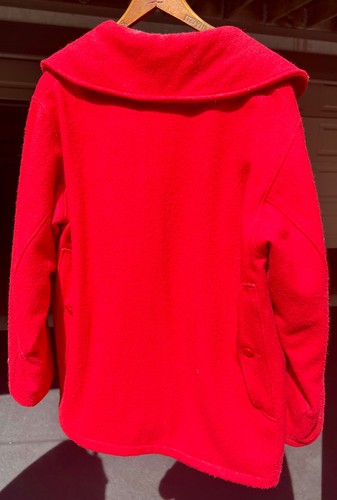 Vintage Woolrich Red hunting/ chore coat. 42 VG cond. - Picture 2 of 4