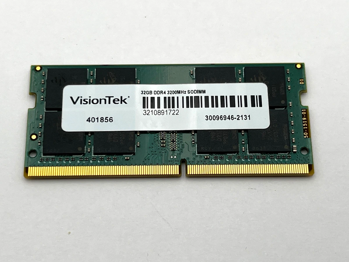 PC4-25600 (DDR4-3200) Bus Speed Computer RAM 32 GB Capacity per