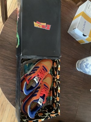 Size 11 - adidas ZX 500 Dragon Ball Z Son Goku Orange Sneakers ST