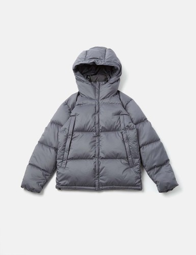 Snow Peak Recycled Nylon Light Down Jacket Size L Gray (JK-22AU005) 700FP DWR