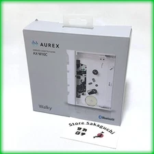 Toshiba Aurex AX-W10C Cassette Player Bluetooth Headphone AUX USB-C Clear White