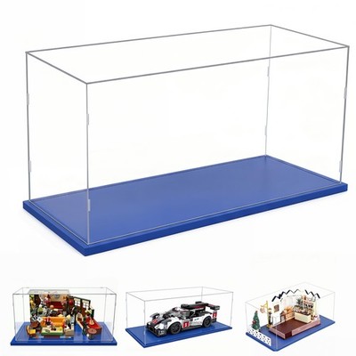 Acrylic Display Case for Building Block Collectibles, 3MM Thick Clear Dustpro...
