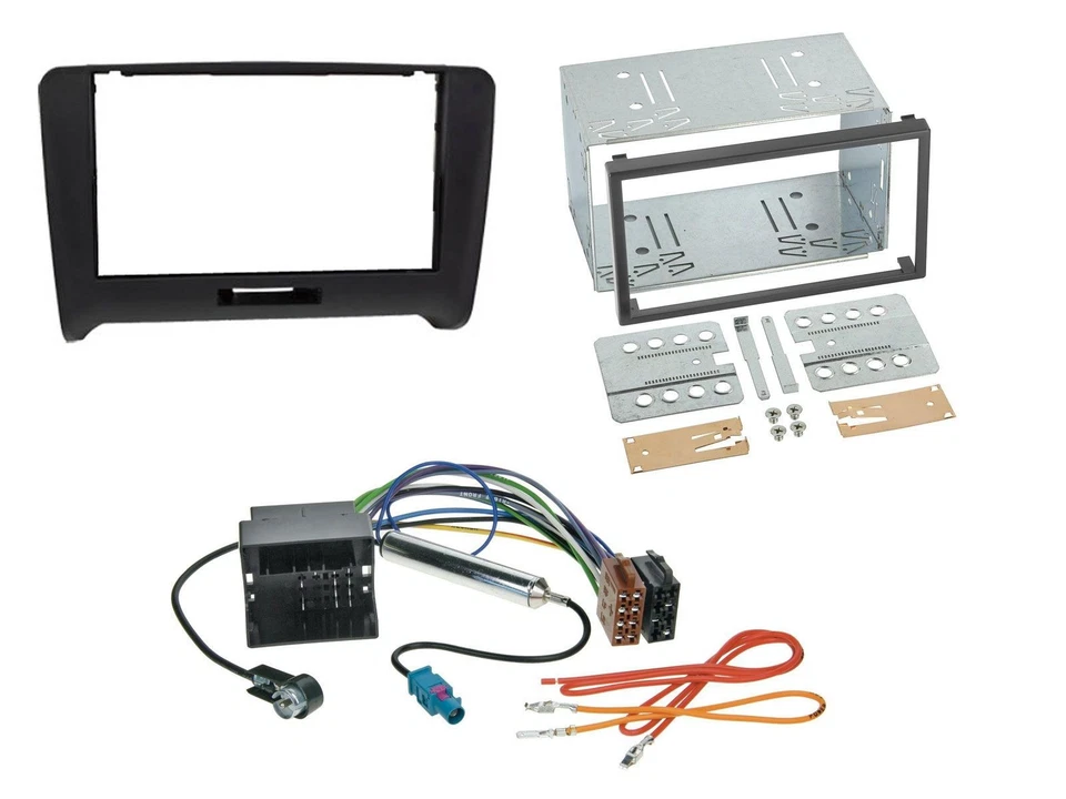 Pioneer 2DIN MP3 DAB USB Bluetooth Autoradio für Audi TT (06-14) Quadlock - Bild 3 von 4