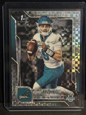 2025 Bowman U Chrome Football - Emmett Brown X-Fractor #199