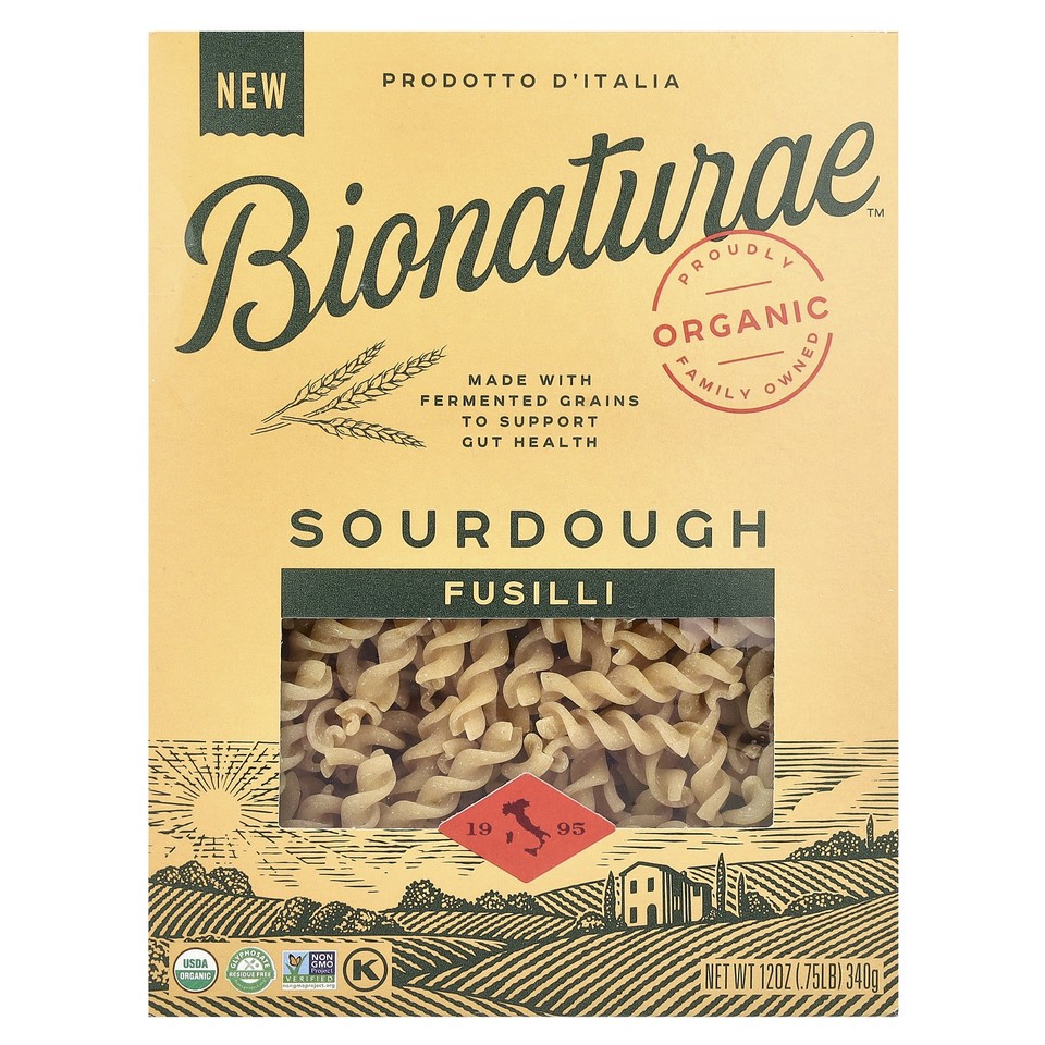 Sourdough Fusilli, 12 oz (.75 lb) 340 g