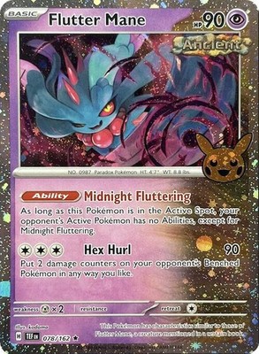 Flutter Mane (Cosmos Holo) ((Pumpkin Promo) (78c/278) Temporal Forces LP HOLO