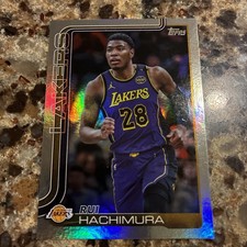 2025-26 Topps Basketball Rui Hachimura Sandglitter #154 Lakers
