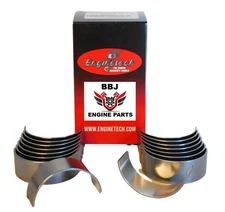 Chevrolet SBC 305 307 327 350 400 5.0 5.7 V8 68-02 Enginetech SBC Rod Bearings 