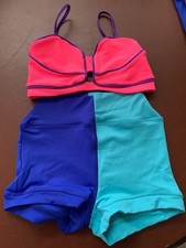 Tiger Friday Trikers Bootie Shorts Key Hole Crop Top Size Adult S NWOT