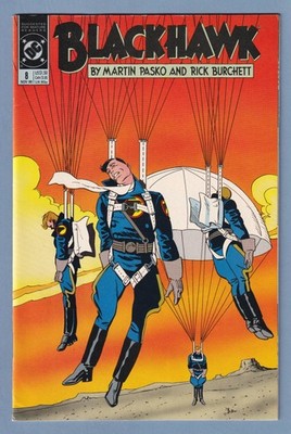 Blackhawk #8 (Vol 3) : VF/NM : ''All the Skeletons Come Out to Play''