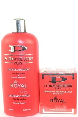 Pr. Francoise Bedon Royal Paris Lightening LOTION 500ml & Lightening Serum