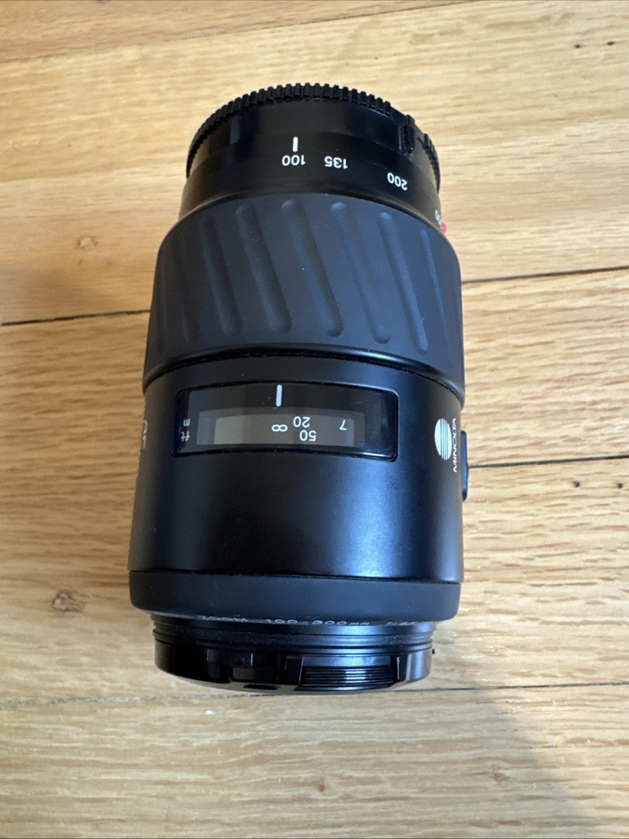 美品！完動品！MINOLTA APO TELE ZOOM 100-300mm Minolta AF APO Tele Zoom 100-300mm f4.5-5.6 Lens [As Is] Japan