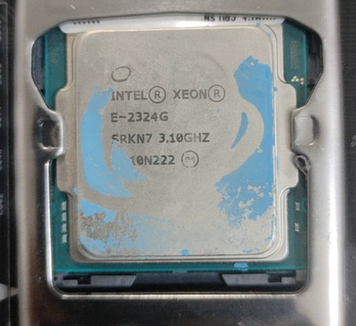 Intel Xeon E-2324G 4 Core 3.10GHz - 4.60GHz LGA-1200 TDP-65W P750 processor CPU