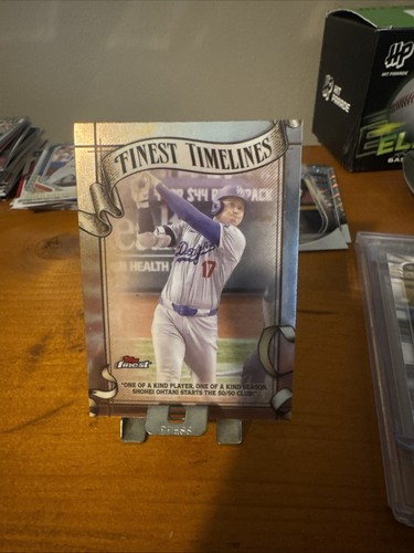 2025 Topps Finest Timelines Shohei Ohtani #FT-12 Los Angeles Dodgers