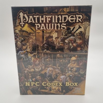 Pathfinder Pawns NPC Codex Box Sealed Neu First Edition Paizo RPG