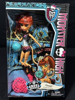Monster High Ghoul Sports Physical Deaducation Toralei Werecat Doll 2013