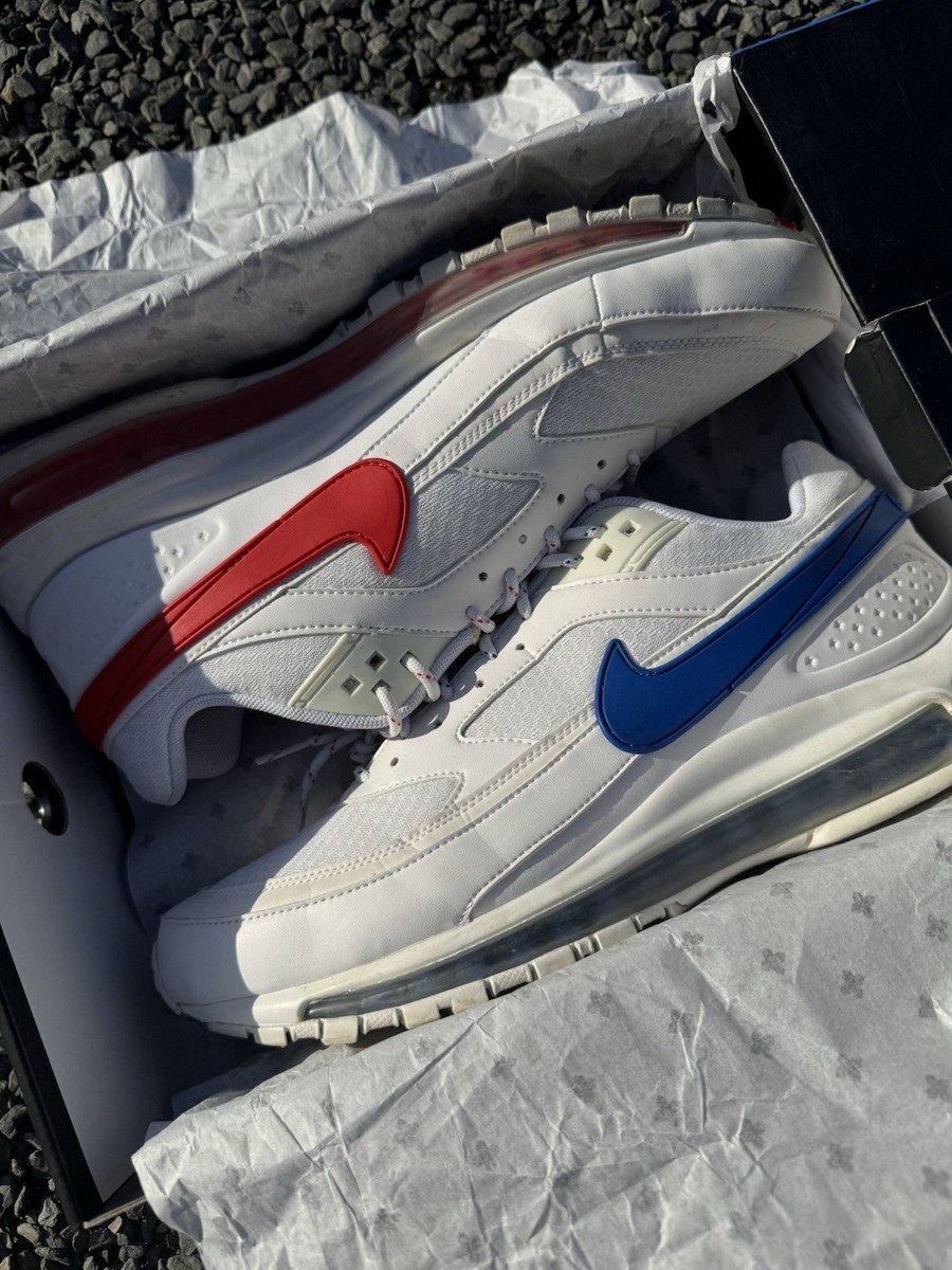 Nike Air Max 97/BW Skepta Summit White Blue Red AO2113-100 UK