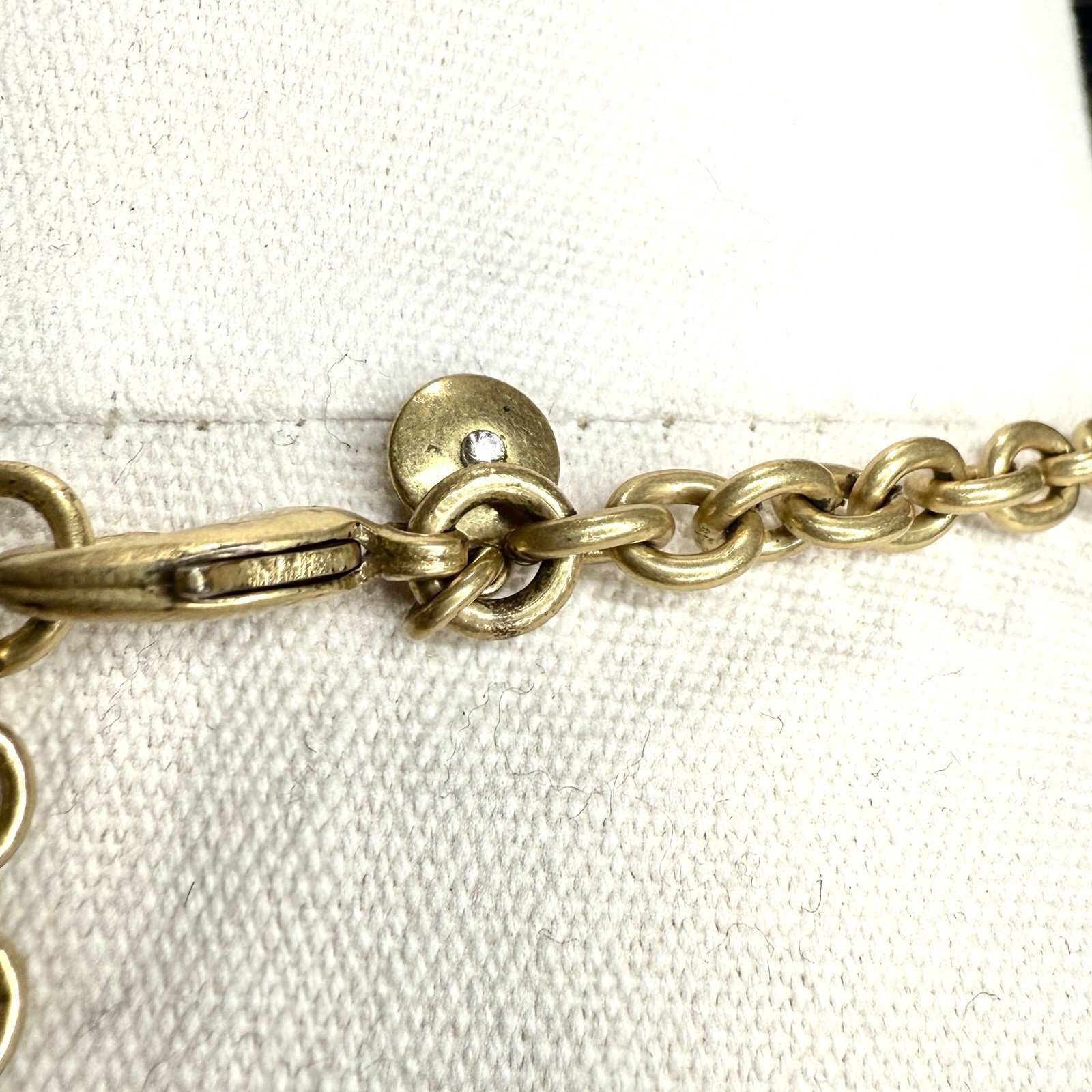 J.Crew Statement Necklace Tortoiseshell Crystal B… - image 6