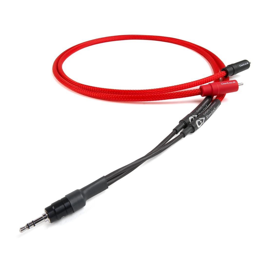 Chord ShawlineX Aray 2RCA to 3.5mm MiniJack Interconnect 1.0m
