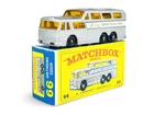 Matchbox Lesney No. 66 BPW Black Base Greyhound Coach w/E4 Box