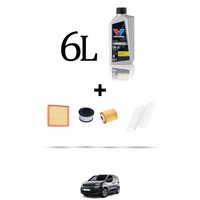 Hoffcar Wartungsset 4 Filter Und 6L ÖL FüR Peugeot Partner Iii (K9) 1.5 Bluehd
