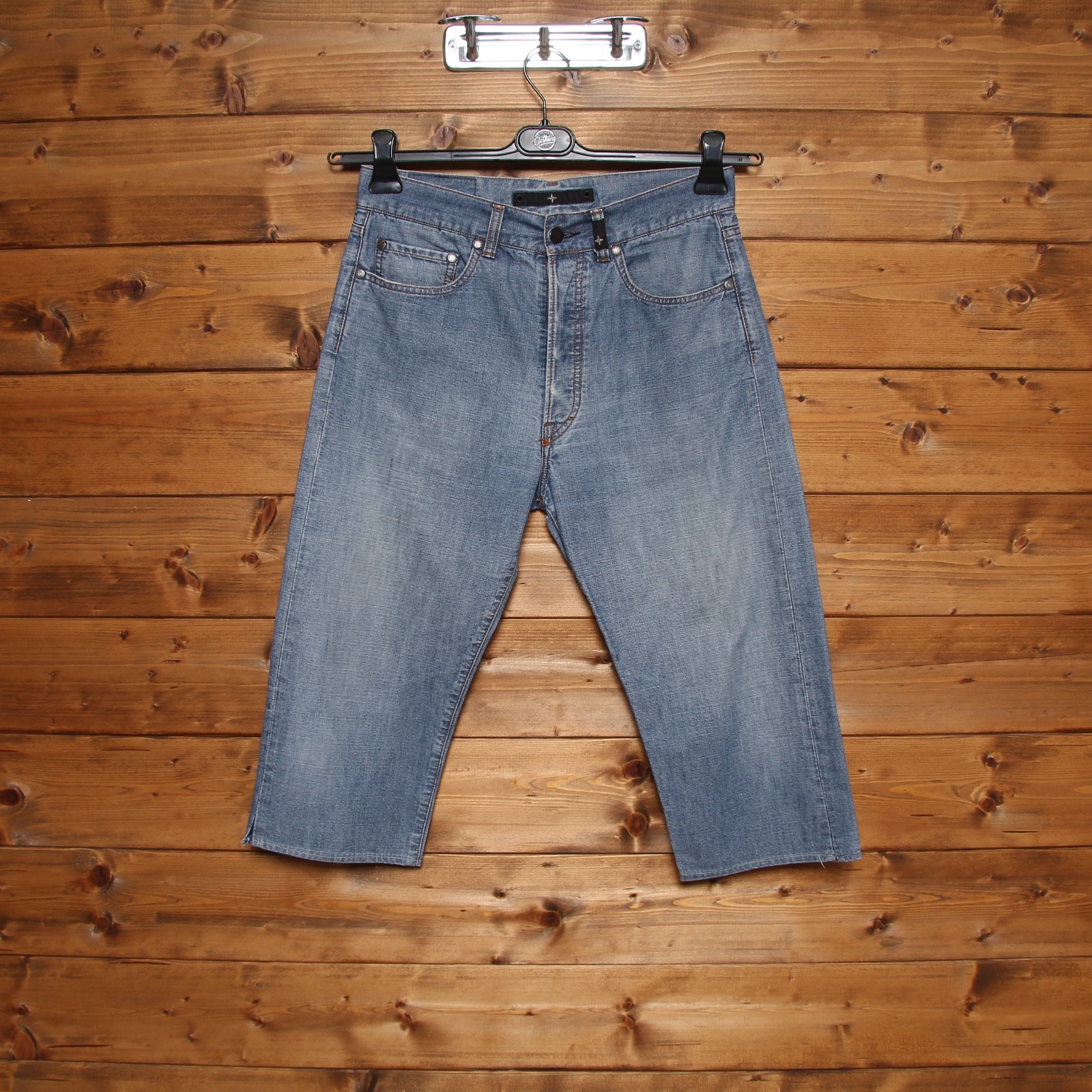 Bermud STONE ISLAND N° 272750 TG.32 jeans Usato (Cod.SJ1410) Denim Unisex