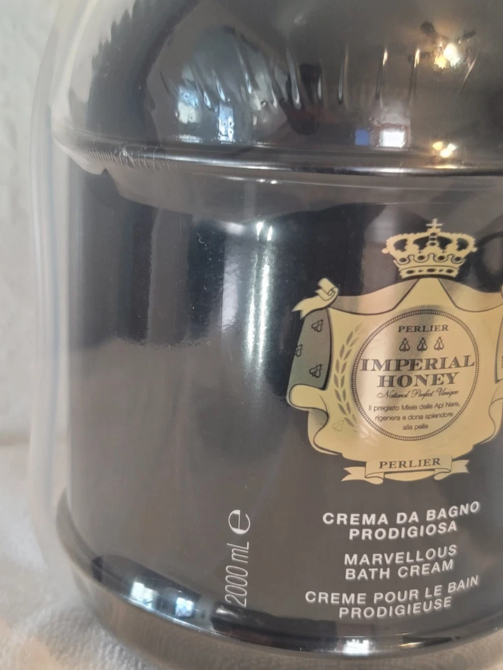 Perlier Imperial Honey Shower Bath Cream 2000 mL 67.6 oz SEALED  - Image 3 of 4