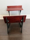 Doll Furniture Desk Cast Iron Wood Heirloom Classics Antique Reproduction — photo 3