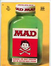 Mad Magazine # 125 March 1969 Warning One Man's 201 Minutes of Space Idiocy