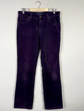 Vintage Ralph Lauren Purlpe Velvet Straight Women's Jeans Sz 8