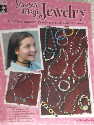 Hot off the Press, Stretch Magic Jewelry Bead Necklace Craft Jewelry 33 Terrific