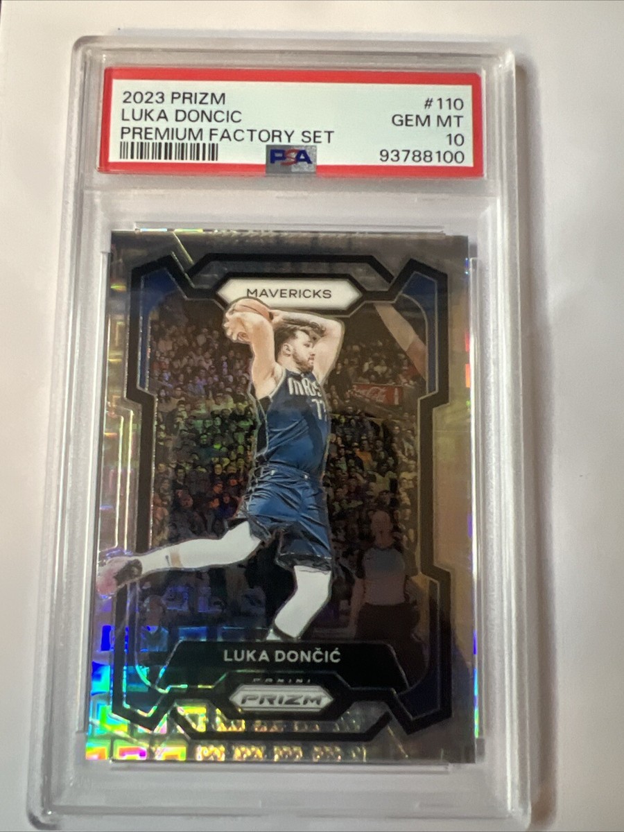 Luka Doncic 2023 Panini Prizm Premium Set 89/150 #110 PSA 10