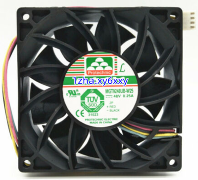 for 9025 MGT9248UB-W25 48V 0.25A 4-wire pwm 9025 4-wire cooling