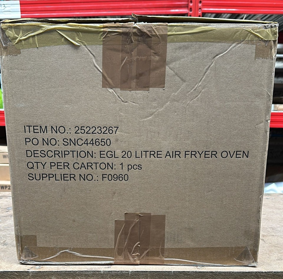 EGL Air Fryer Oven 20L, Mega Family Size Healthy Cooking 1550W eBay